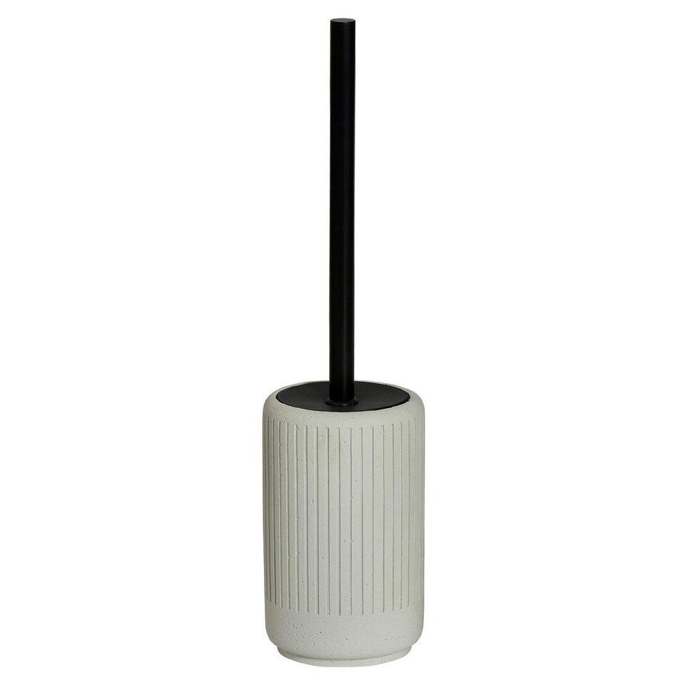 image 1 of Showerdrape Alexandria Concrete Toilet Brush & Holder