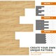 image 5 of NOVECRAFTO Self Adhesive Floor Planks | 36x5.98in (91.4x15.2cm) Each | Peel & Stick Vinyl Flooring | Honey Drift Timber Effect | Waterproof DIY Tiles Brown | 5 sqm