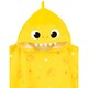 image 2 of Baby Shark Childrens/Kids Repeat Print Hooded Towel | Yellow | Yellow/White | One size | 1