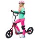 image 1 of HOMCOM Push Scooter, Teen Kids Scooter with 12" EVA Tyres, Red
