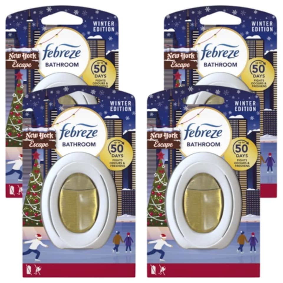 image 1 of Febreze Bathroom Air Freshener New York Escape | Gold | 8 - Gold | 8
