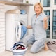 image 7 of 24L Collapsible Plastic Laundry Basket, Foldable Washing Laundry Hamper
