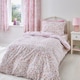 image 2 of Enchanted Butterfly Reversible Duvet Cover Set | Pink | Double