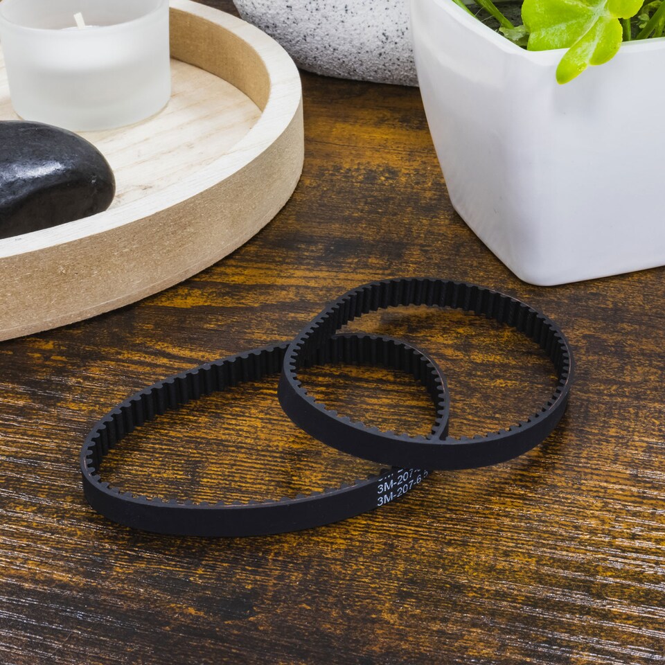 image 1 of Reliapart Type 24 Vacuum Drive Belts 2 Pack Compatible for Vax U88 U89 U90 1-1-134530-00