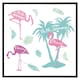 image 2 of Palm & flamingo (Picture Frame) Grey | XS
