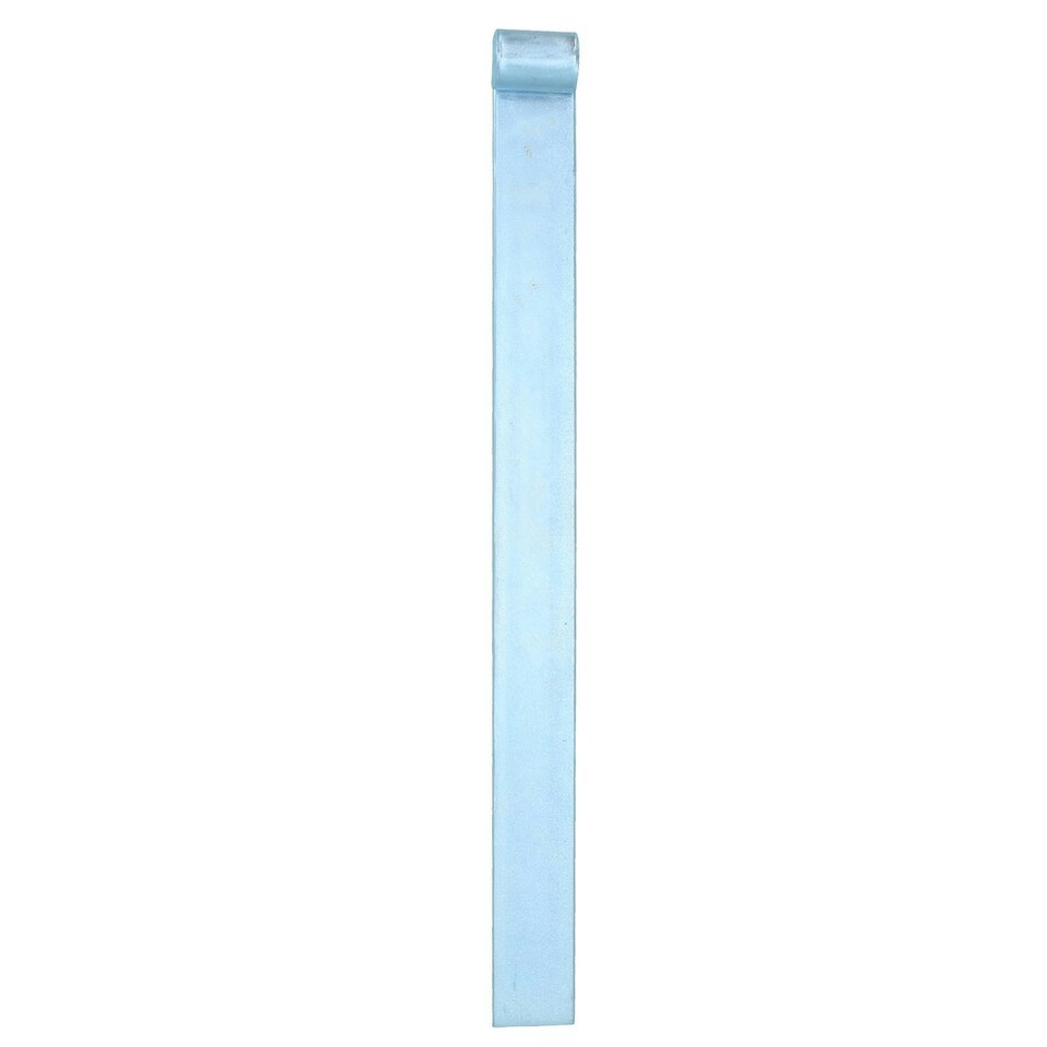 image 1 of HD Long Tailgate Straight Hinge 460mm x 40mm + 12.5mm Bolt on Gudgeon Pin 6pk Silver