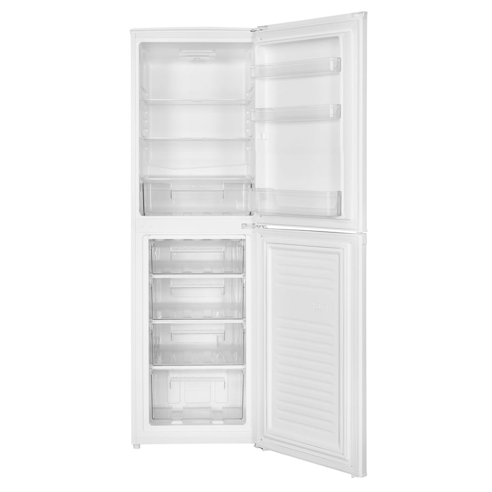 image 1 of HYE 50-50 Freestanding Fridge Freezer, 248 Litre, 55cm, White - RF01FF248W01