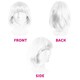 image 5 of White Bob Wig | White | 3