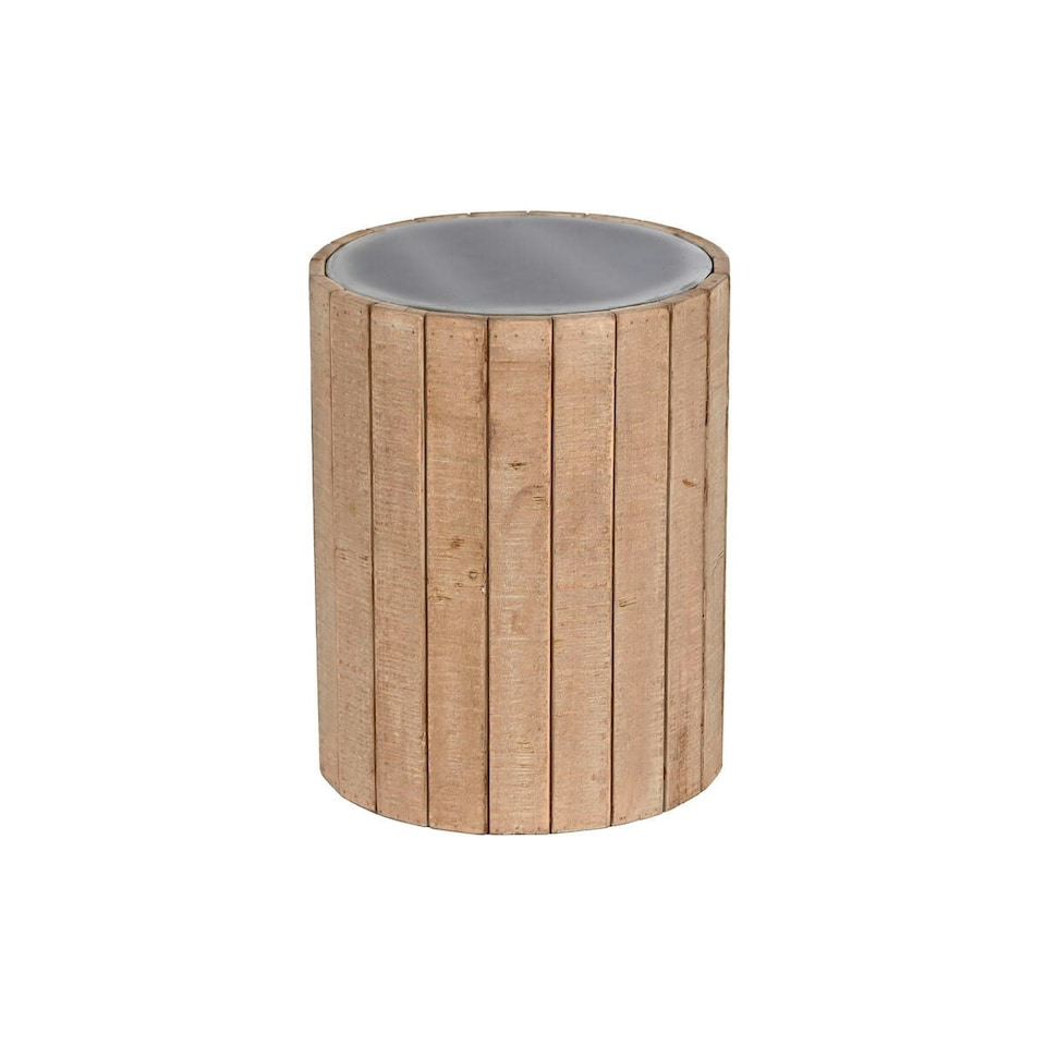 image 1 of Side table Home ESPRIT Natural Fir MDF Wood 36 x 36 x 45 cm N/A