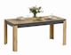 image 1 of Decorotika Manhattan Rectangular Dining Table for 6 - 80 cm H x 160 cm W x 80 cm D | Multi | Oak and Grey | 1
