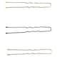 image 2 of Kobe Waved Hair Pins N/A | Black - 3" (75 mm)