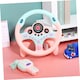 image 7 of Kids Pretend Driving Steering Wheel Toy – Backseat Car Playset with Lights, Sounds & Music, 360° Rotation, Suction Cup Mount