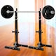 image 2 of Yaheetech  Pair of Adjustable Squat Rack Black