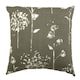 image 1 of Scatter Cushion 18x18 Renaissance Outdoor Garden Furniture Cushion (Pack of 4) - L46 x W46 cm - Grey | Grey