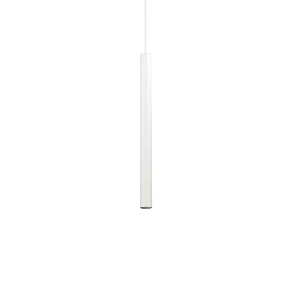 Ultrathin LED 1 Light Slim Ceiling Pendant White