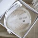 image 4 of In Memory of Brother Feather Round Bauble Gift Boxed. Memorial Decor