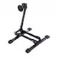 image 1 of Oypla Folding Bike Bicycle Floor Parking Stand Rack Holder