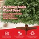 image 4 of 5ft Artificial Christmas Pine Tree 100% PE Injection Moulded