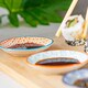 image 5 of Nicola Spring Hand-Printed Sauce Dishes - 10cm - Orange - Pack of 3 Orange