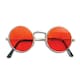 image 2 of Bristol Novelty Unisex Adults 60s Style Glasses - Orange - One Size One Size