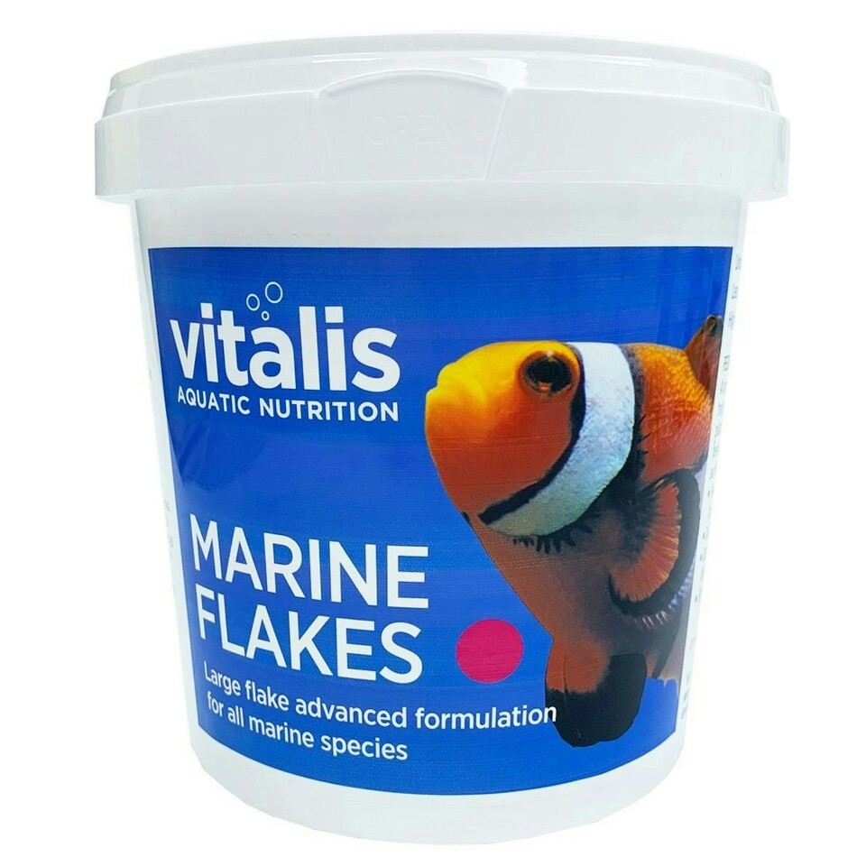 image 1 of Vitalis Marine Flake Saltwater Fish Food N/A | 22g