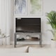 image 3 of URBNLIVING 2 Tier TV Bench Entertainment Media Stand 90cm | Multi | Grey | 1