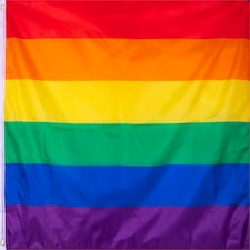 Rainbow Pride Flag Inc. Holes 150x90cm