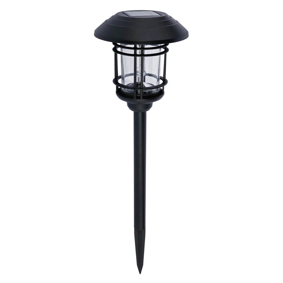 image 1 of BHS Caelum LED Outdoor Solar Spike Light, Black | Black | Black | 1
