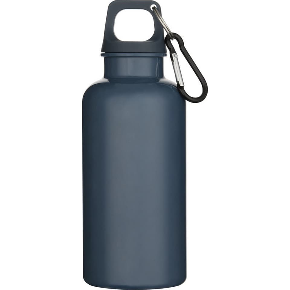 image 1 of Floso Oregon Solid Plastic Carabiner Clip 400ml Water Bottle | Blue | Hale Blue | 1