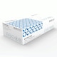 image 2 of Unigloves Unicare Blue Vinyl Box of 100 Gloves
