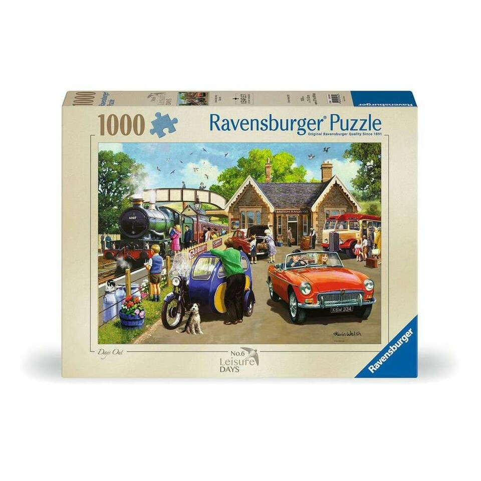 image 1 of Ravensburger Leisure Days No.6 Days Out 1000 Piece Jigsaw Puzzle