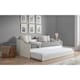 image 2 of Premier Surf White Day Bed Single 3ft (90cm) + Pull Out Bed (Guest Bed)