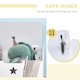 image 7 of HOMCOM Kids Wooden Toy Children Box Storage Organizer Side Handle White White | 62 x 40 x 46.5 cm