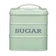 image 1 of KitchenCraft Sugar Canister Green Metal