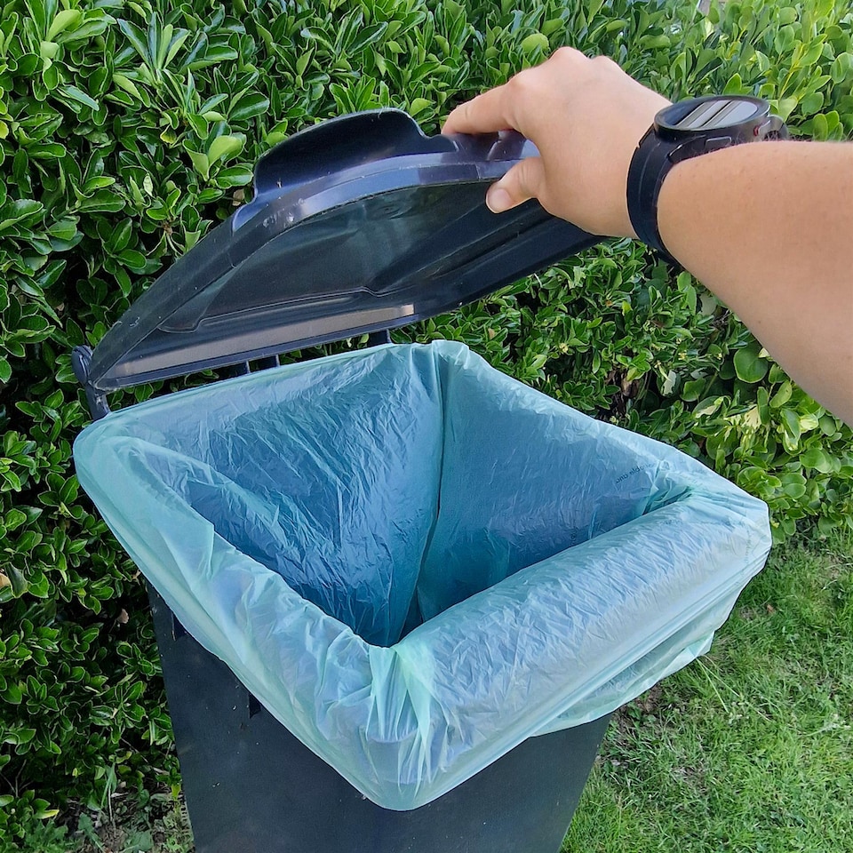 image 1 of BioLiner 140 Litre Compostable Large Wheelie Bin Bags - 5 Rolls