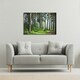 image 2 of Beautiful summer forest with different trees (Canvas Print) 152 x 101 x 4cm