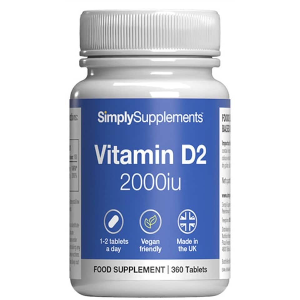 image 1 of Vitamin D2 2,000iu - 360 Tablets