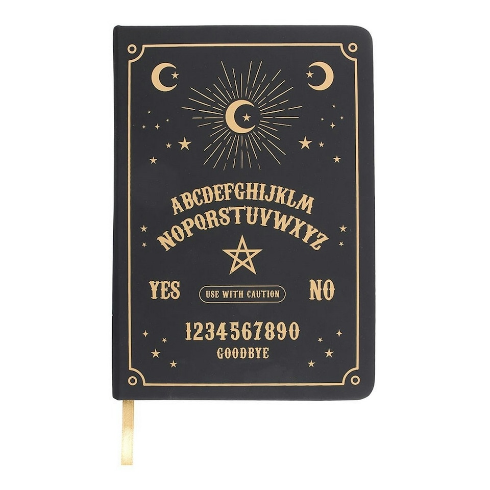 image 1 of Something Different Talking Board A5 Notebook - Black/Gold - One Size