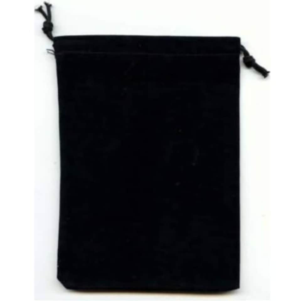 Small Suede Dice Bags Black