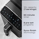 image 3 of Daewoo 10L Dual Stack Air Fryer | Black | 10 Litres
