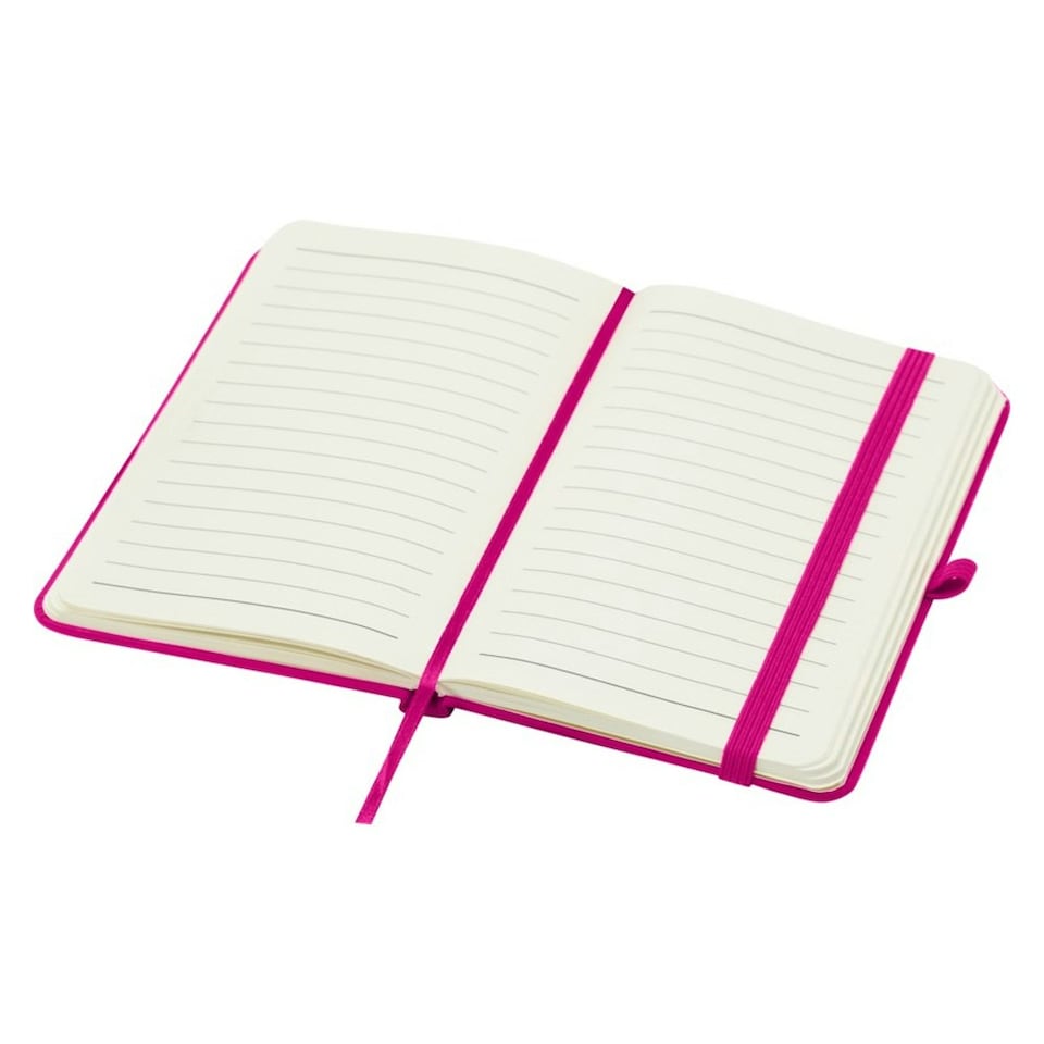 image 1 of Spectrum Plus Hard Cover A6 Notebook - Pink - One Size