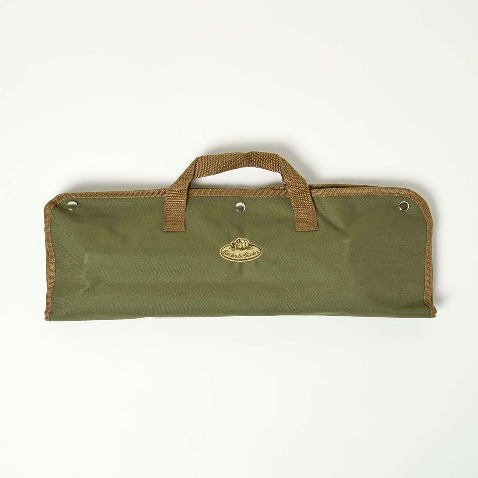 image 1 of Homescapes BBQ Tool Set in Foldable Storage Bag