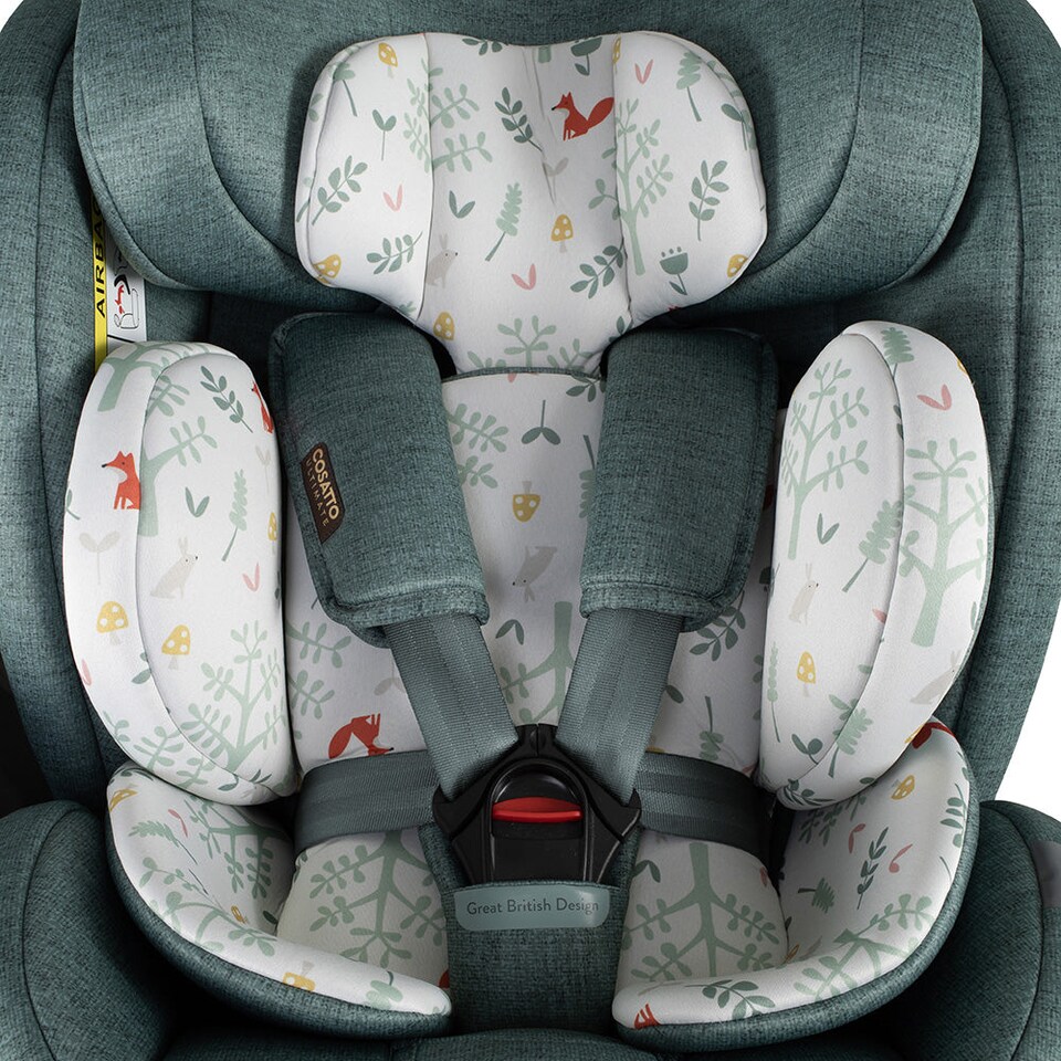 image 1 of Cosatto All in All Extra iSize 360 Car Seat Birth to 12 Years, Extended Rear Facing, ISOFIX with 360 Rotation