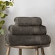 image 3 of Bianca Supima Cotton Towel | Grey | Charcoal Grey | Hand towel