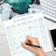 image 5 of Waterfalls 2026 Calendar | Square Wall Calendar | Travel & Nature Gift | Plastic Free Packaging | by Avonside Publishing