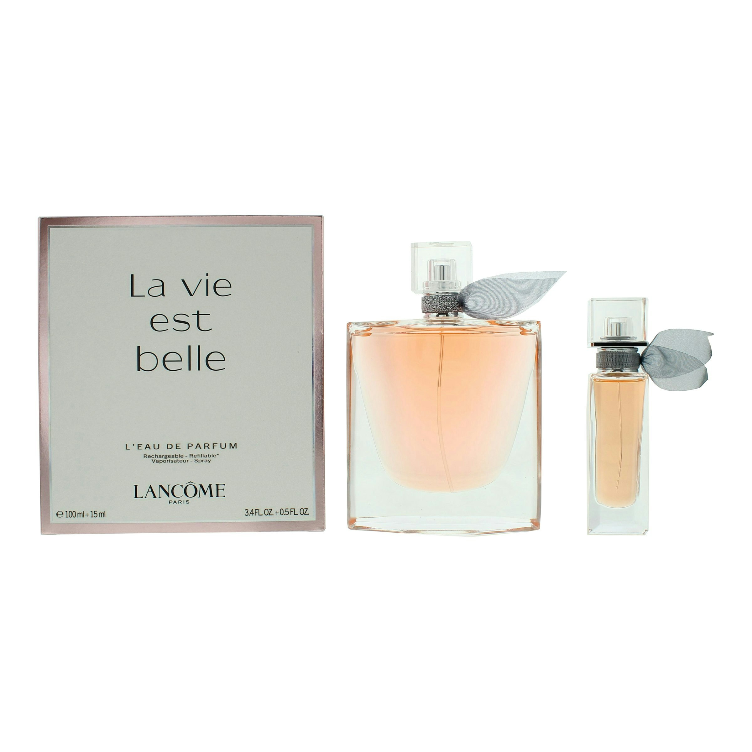 Lancome La Vie Est Belle Eau De Parfum 100Ml + Eau De Parfum 15Ml Gift Set