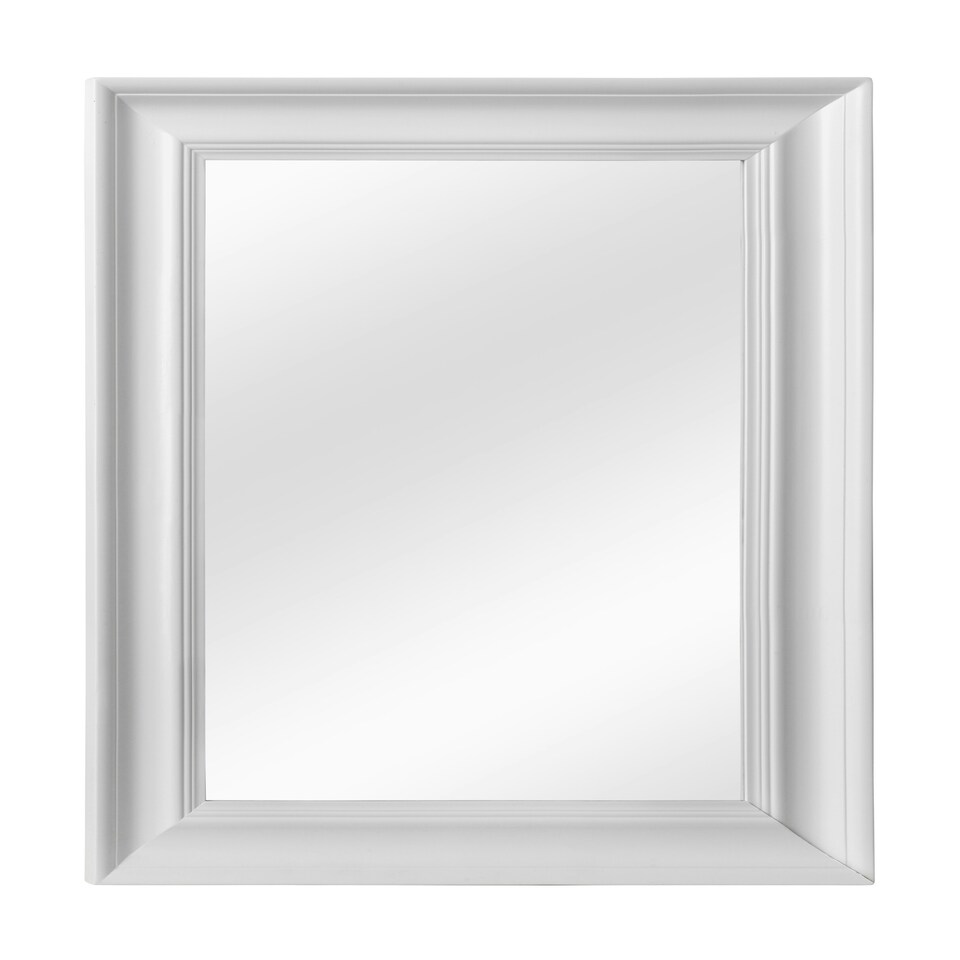 image 1 of Urban Matt White Finish Wall Mirror White