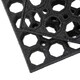 image 6 of Nicoman Rubber Ring Scraper Doormat 75x45cm | Black | 75x45cm