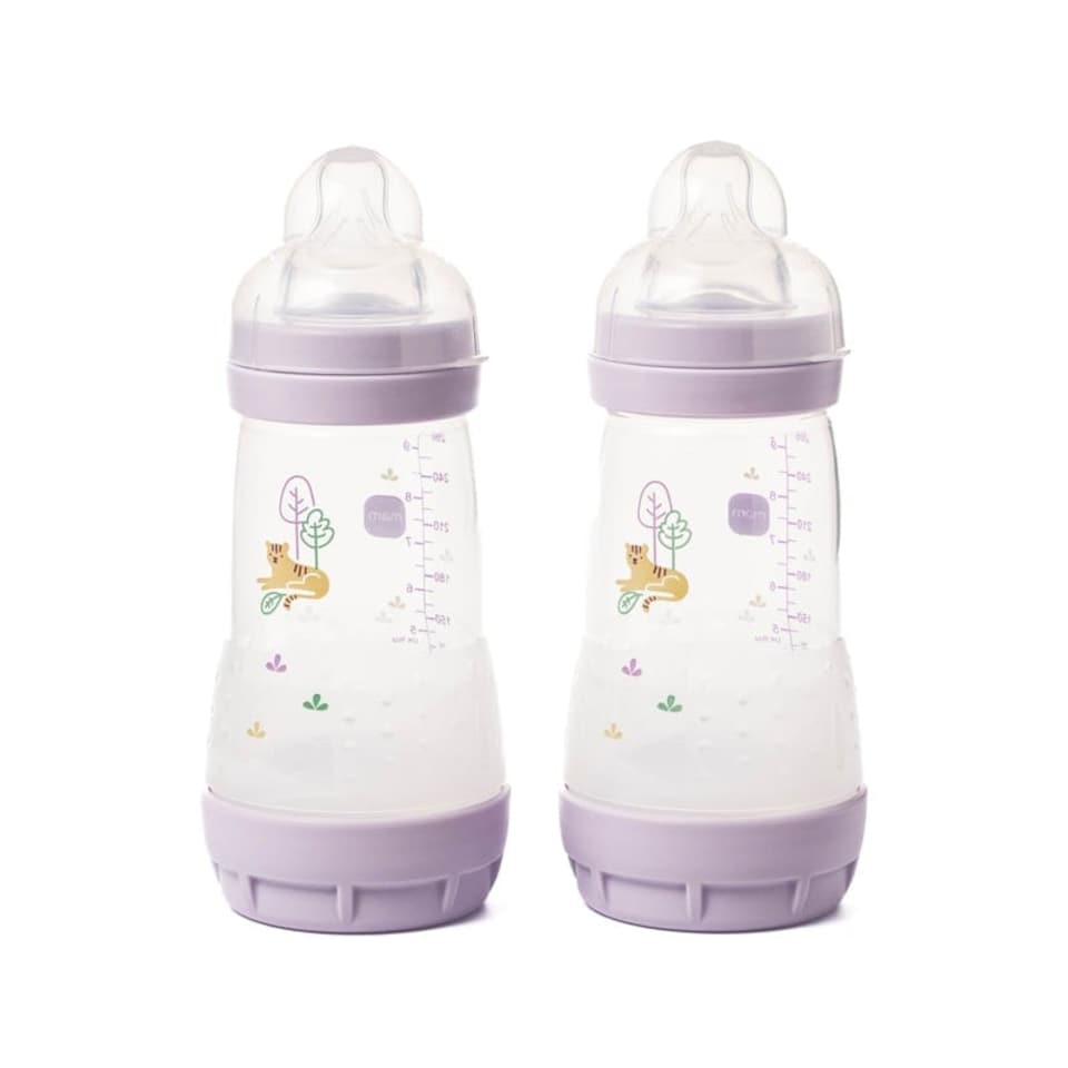 image 1 of MAM Easy Start Anti Colic Bottle Pink 260ml 2Pk