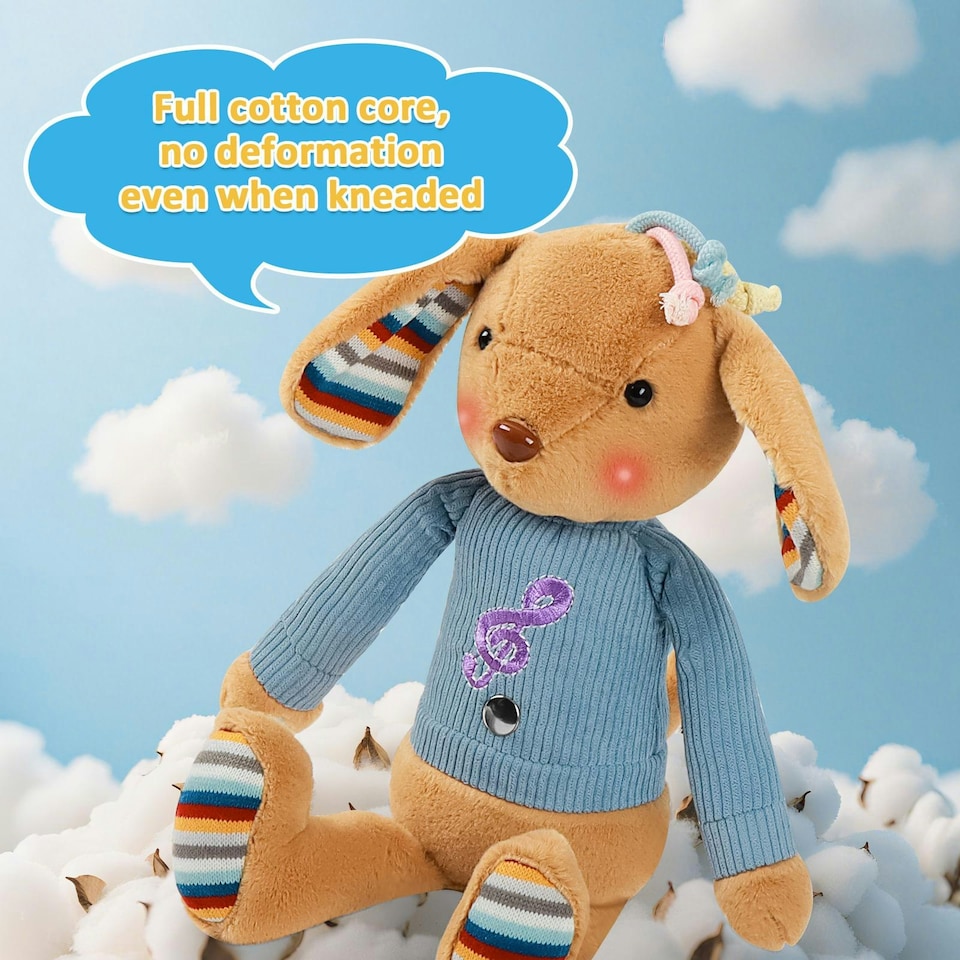 image 1 of Interactive Baby Musical Plush Toy